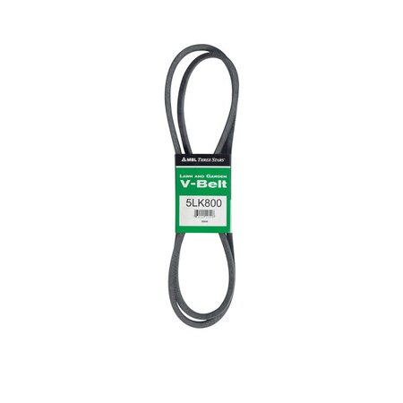 Mbl Mitsuboshi Super KB Standard V-Belt 0.63 in. W X 80 in. L For Riding Mowers 5LK800A
